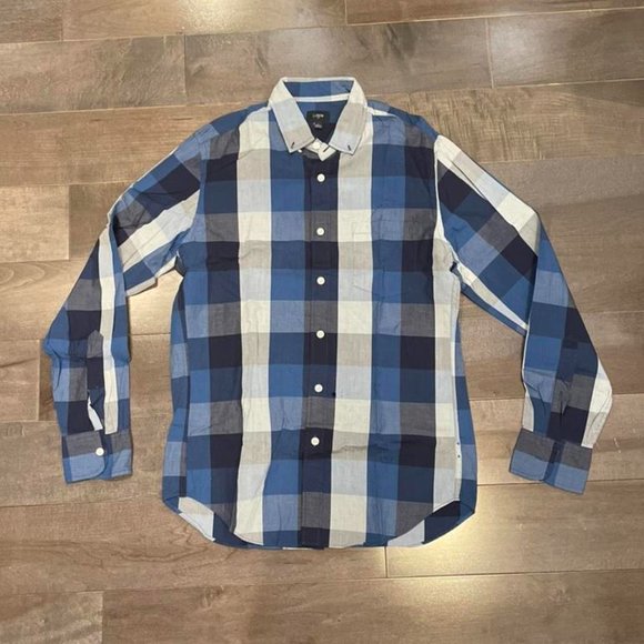 J Crew Flannel Shirt - Picture 1 of 3